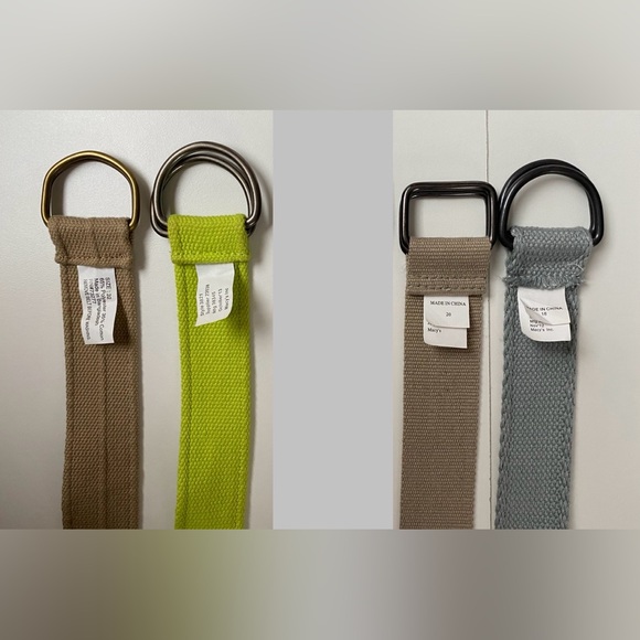 Macy’s Boy’s Canvas Belts - Picture 3 of 5